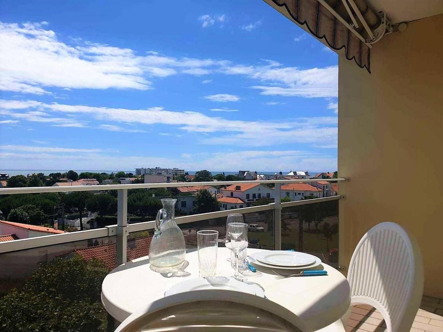 Royan - Appartement Vue Mer - Proximite Plage Et Parking Privatif Экстерьер фото